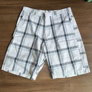 Burnside plaid shorts